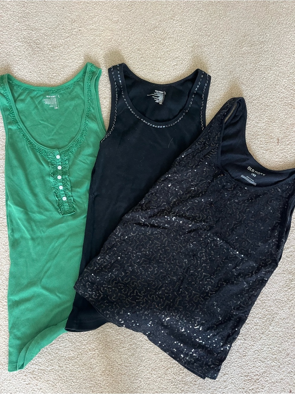 LOT Of 3 Old Navy Tank Top - Sleeveless Women's Top